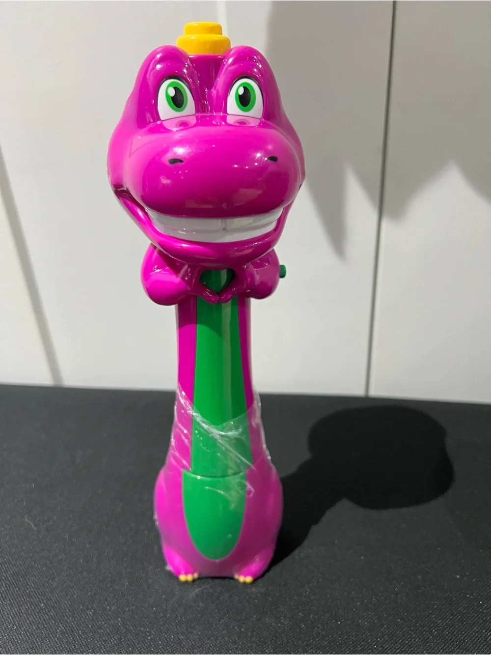 Mattel Pink and Green Dinosaur Figure Toy